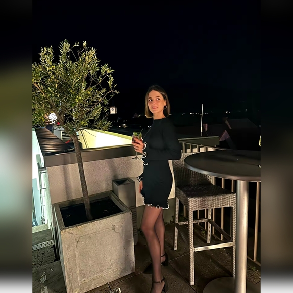 Autumn New Knitted Mini Dress For Women - Picture 6 of 8